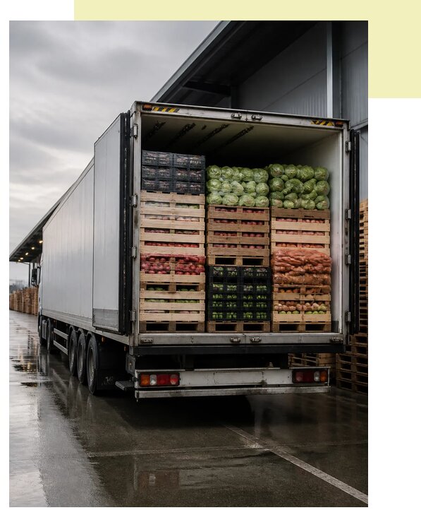 Перевозка плодоовощной продукции в Кумертау по цене от 5105 р. | Агросервис-Кра